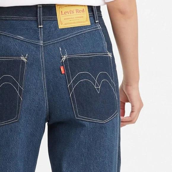 Levi's® Red TWISTED WOMEN'S JEANS